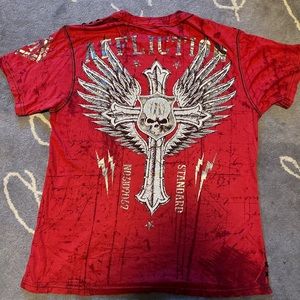 Affliction t-shirt rare sematary y2k